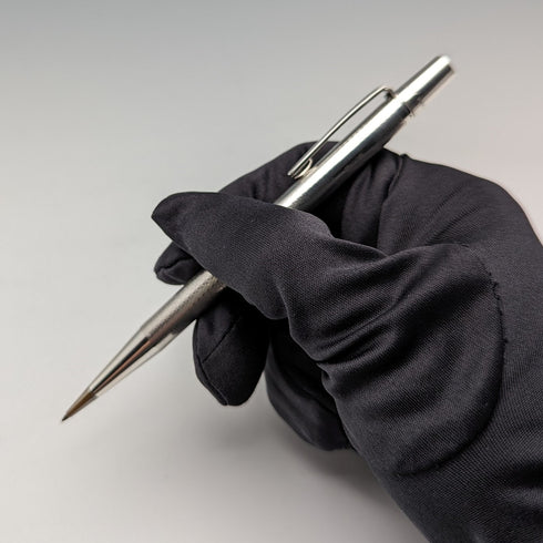 1972 英國 Yard O' 紅色純銀自動鉛筆(附盒子)